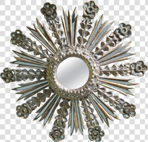 Sunburst Silver Mirror  HD Png Download