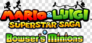 Mlssbm Logo   Mario  amp  Luigi Superstar Saga Bowser  39 s Minions Logo  HD Png Download