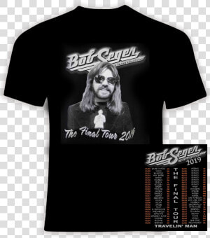 Bob Seger And The Silver Bullet Band 2019 Travelin   Deep Purple Long Goodbye Tour T Shirt  HD Png Download