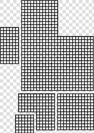 Grid Color By Number   Png Download   Measuring Area Worksheets  Transparent Png