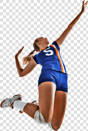 Grab And Download Volleyball Icon Clipart   Transparent Background Volleyball Player Png  Png Download