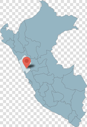 Ancash   Peru Mapa Vector  HD Png Download