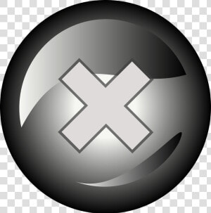 Black Close Button Png   Exit Button Transparent Background Png  Png Download