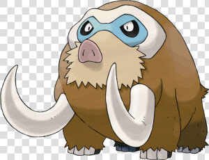 Mamoswine   Mammoth Pokemon  HD Png Download