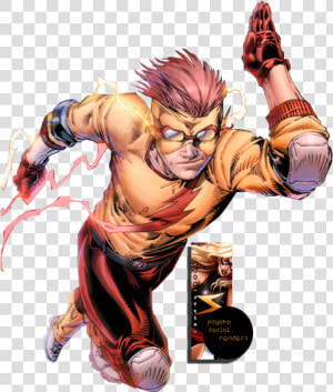 Wally West Comics Png  Transparent Png