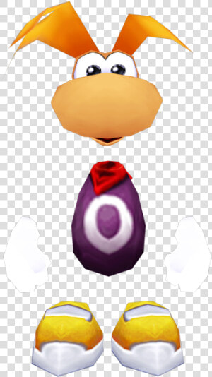 Download Zip Archive   Rayman 2 3d Model  HD Png Download
