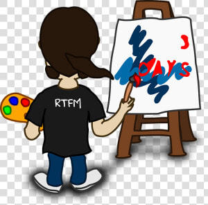 Thumb Image   Painter Clipart  HD Png Download
