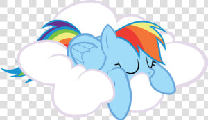 Eqd Exclusive Interview   My Little Pony Rainbow Dash Sleep  HD Png Download