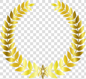 Gold Laurel Wreath   Laurels Png  Transparent Png