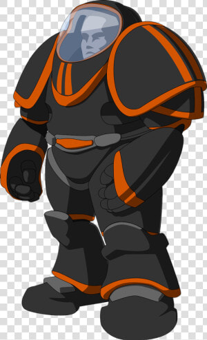 Crystal In K Space Clipart  Vector Clip Art Online    Cartoon Space Armor  HD Png Download