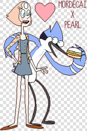 Mordecai And Pearl   Pearl Steven Universe  HD Png Download