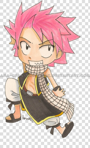 Chibi Natsu Dragonil By Aaamaaa On Deviantart   Cartoon  HD Png Download