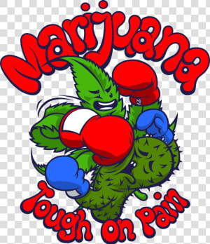 Marijuana Superhero Stoner Art  Cannabis Plant  Weed    Cannabis  HD Png Download
