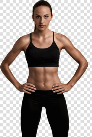 Transparent Fitness Woman Png   Women Abs  Png Download