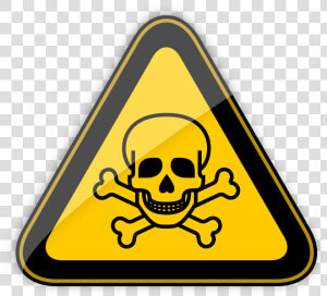 Toxic Warning Sign Png Clipart   Toxic Warning Label  Transparent Png