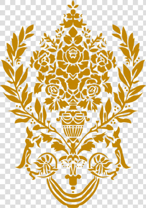 Vector Damask Pattern  HD Png Download