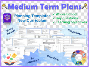 Ks2 Medium Term Planning Template  HD Png Download