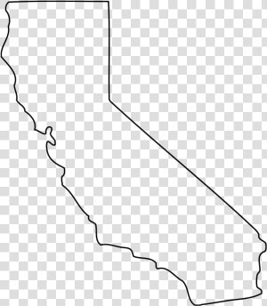 California Blank Map Clip Art   California Outline Png  Transparent Png