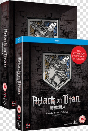 Attack On Titan   Attack On Titan Complete Season One Collection Dvd  HD Png Download