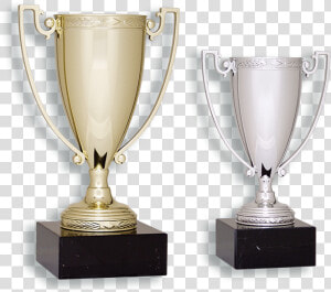 Gold And Silver Trophies   Png Download   Trophy  Transparent Png