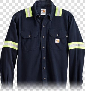Blue Button down Flame Resistant Clothing   Cintas Fr Uniforms  HD Png Download
