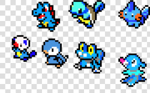 Transparent Water Pokemon Png   Pixel Art Water Pokemon  Png Download