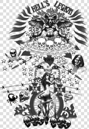 Transparent Tattoo Designs Png   Left 4 Dead Francis Tattoos  Png Download