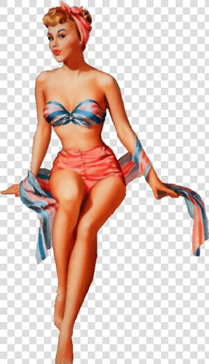 Pin Up   Transparent Background Girl Pin Up Png  Png Download