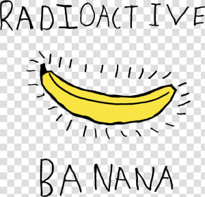 Banana Clipart Eye   Radioactive Banana Transparent  HD Png Download