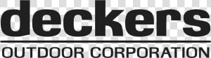 Deckers Outdoor Corporation Logo  HD Png Download