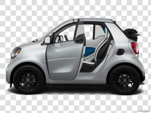 2017 Smart Fortwo Cabriolet Black  HD Png Download