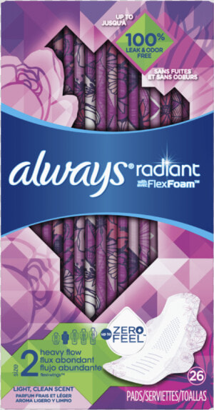 Always Radiant Pad Heavy   Always Radiant Pads Size 2  HD Png Download