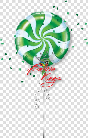 Candy Swirl Green   Candy Balloons Png  Transparent Png