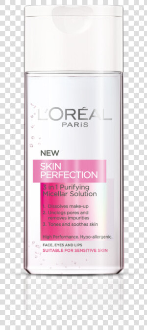 L Oreal Paris Skin Perfection Micellar Water   Loreal Paris  HD Png Download