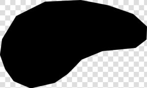 Angle black headgear  HD Png Download