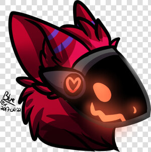 Sc4r13t Glowing Headshot   Illustration  HD Png Download