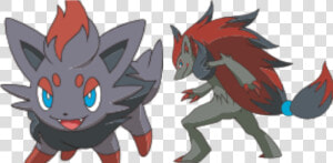 Zorua And Shiny Zorua   Png Download   Shiny Zorua  Transparent Png