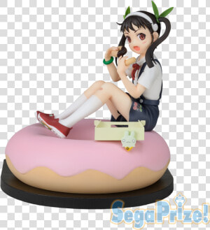 Bakemonogatari Shinobu Oshino  amp  Mayoi Hachikuj Donut   Limited Premium Figure Oshino Shinobu  HD Png Download