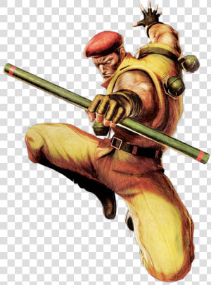 Rolento Schugerg Street Fighter  HD Png Download