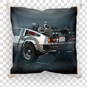 Delorean ﻿sublimation Cushion Cover   Dmc Back To The Future Car  HD Png Download