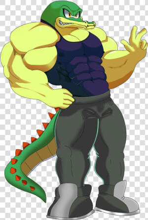 Vector manny The Crocodile   Vector Cocodrilo Sonic  HD Png Download