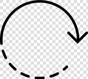Dotted Lines Png   Rotating Arrow Png  Transparent Png