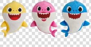 Baby Shark Stuffed Animal   Baby Shark Plush  HD Png Download