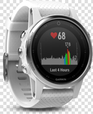 Garmin Fenix 5s White W  Carrara White Band Title   Fenix 5s Carrara White  HD Png Download