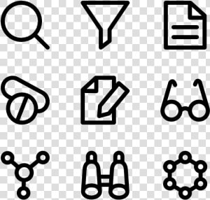 Essential Set   Science Icon Vector Transparent  HD Png Download