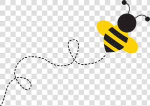 Abelhinha Abelhinha Elemento Cute Bee  Clips  Bee Embroidery    Clip Art Buzzing Bee  HD Png Download