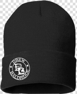 Drew Baldridge Black Beanie   Beanie  HD Png Download