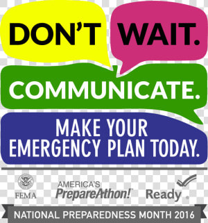 National Disaster And Preparedness Month  HD Png Download