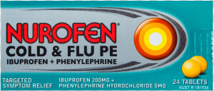Nurofen Cold And Flu   Nurofen Tablets  HD Png Download