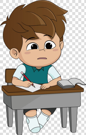 Cartoon Homework Png  Transparent Png